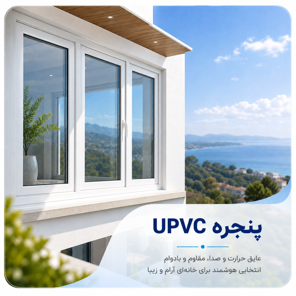 پنجره UPVC امین پنجره کاشان